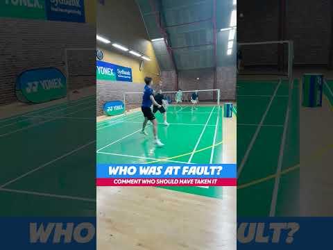 Who was at fault? #badminton  #badmintonlovers #badmintonfamlyplus #bulutangkis