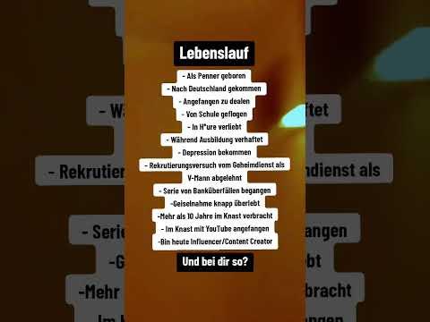 Der etwas andere Lebenslauf - KNAST VLOG