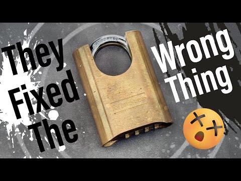 [1635] A MasterLock You’ve Never Seen (Model 177)