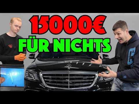 Unseriöse Motorinstandsetzung und deren Ergebnis am Mercedes AMG S-Klasse