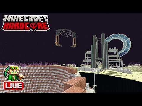 Building a Giant Sun in the End in my 55,500 Day Hardcore Minecraft World