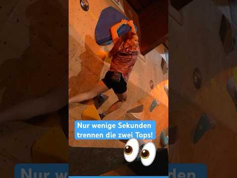 Die zwei Athleten sorgen für ein der Highlights beim Finale 😍 | BOULDER BUNDESLIGA #bouldering