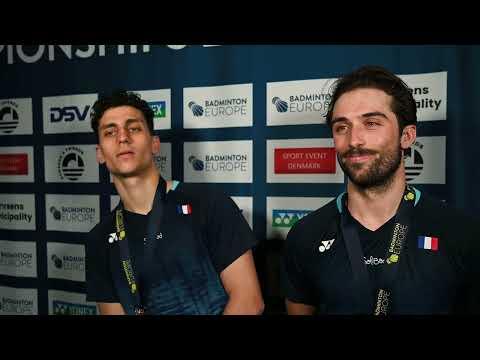 Adam/Rossi 🇫🇷🥈 2025 European Championships Post-Match Interview