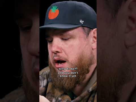 Luke Combs' reaction to every wing on Hot Ones 🔥