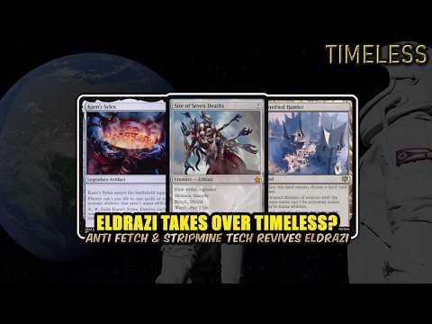 Eldrazi Takes Over Timeless!? How'd This Happen? | Timeless BO3 | MTG Arena