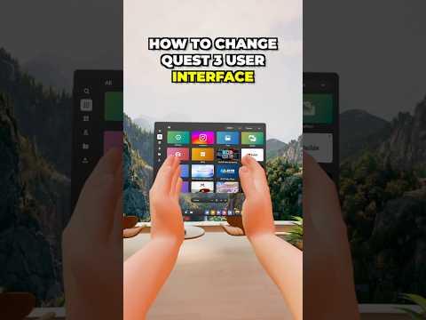 How to Change Quest 3 User Interface. Navigator UI on Meta Quest 3!