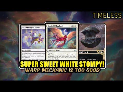 Mono White Stompy SWEETNESS! Warp Cards Are Too GOOD! | Timeless BO3 | MTG Arena