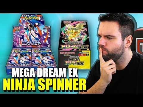 Ninja Spinner + MEGA DREAM EX! 😁 Pokemon TCG Unboxing