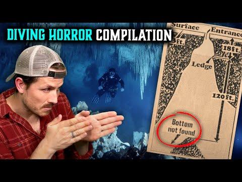 TOP 4 Bingeable SCARY STORIES • CLAUSTROPHOBIC Diving Stories