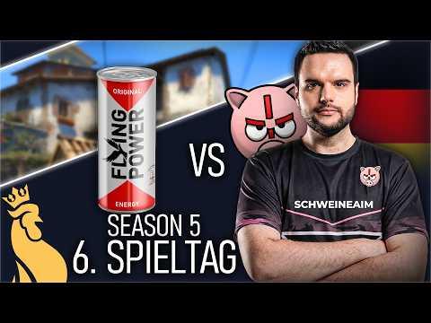 SCHWEINEAIM = CHOKEARTISTS ?! 🏆 SCHWEINEAIM vs. FLYINGPOWER 🏆 DACHCSMasters - S5 - Spieltag 6
