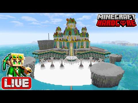 🔴 LIVE 🔴 Detailing a Build Around a Massive Coral Reef in Hardcore Minecraft