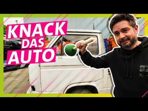 Knack das Auto! Und fahr damit weg!