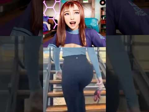 Walking Behind Girls On Stairs 👀