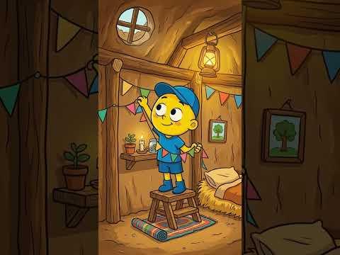 Bimo Builds a Cozy Fort! 🏕️✨ #bimo #animation #bimoonline