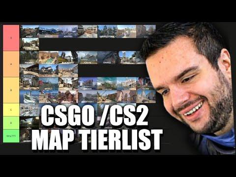 Die einzig wahre CS:GO / CS2 Map Tierlist! 😁 TrilluXe macht Map Tierliste