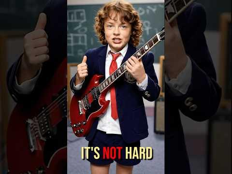 The AC/DC Secret RIFF, They Don't Teach! 😱🎸. #ACDC #AngusYoung #rockguitar  #guitartips #rockriffs