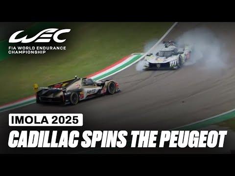 Cadillac Spins Out The Peugeot 🤯 | 6 Hours of Imola 2025 | FIA WEC