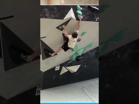 THORBEN BLOEM braucht nur einen Versuch ⚡️| Deutschland Cup Wuppertal | BOULDER BUNDESLIGA #climbing