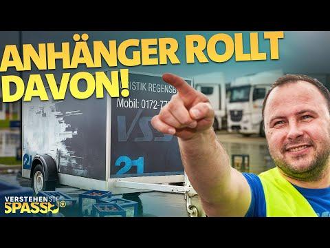 Fahrer verzweifelt: Der Hänger spielt verrückt! Anhänger mit Eigenleben | Verstehen Sie Spaß?