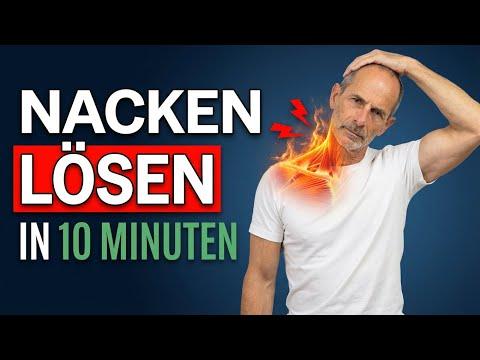 Nackenverspannungen lösen! 10 Minuten Nacken Training