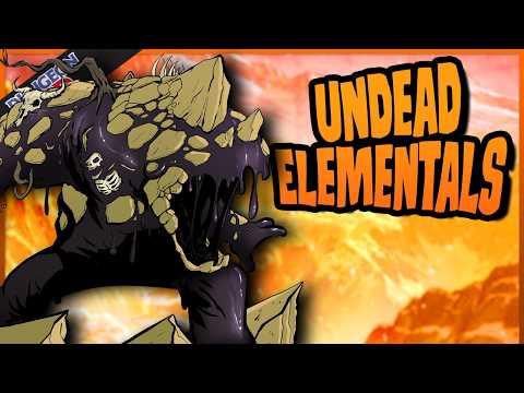 What Happens When An Elemental Becomes Undead in D&D?