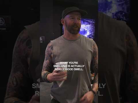 “What you’re smelling is actually really good smell. It’s a deodorized air.”