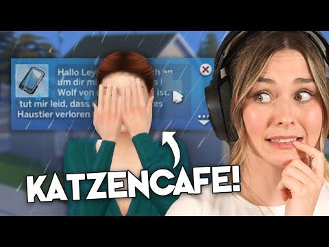 Ein SCHOCK in unserem Katzencafe in Die Sims 4! | simfinity