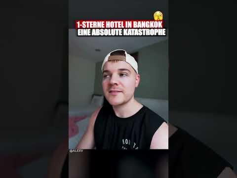 Das ist wirklich EKELHAFT - 1 Sterne Hotel in Bangkok! 🫣🤢 #shortsfeed