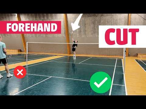 How to Play the Perfect Forehand Cut | Badminton Technique Explained