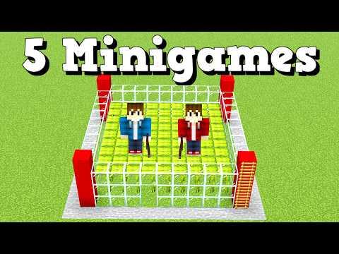 5 Minispiele für deine Freunde in Minecraft | LarsLP