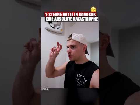 Das schlechteste Hotel Bangkok's - Roomtour! 🤢🤔 #shortsfeed