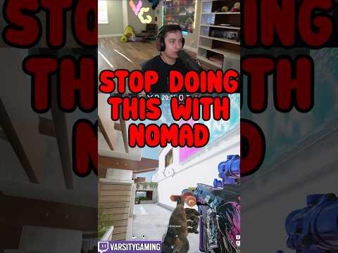 STOP USING NOMAD WRONG (SIEGE SCHOOL) #shorts