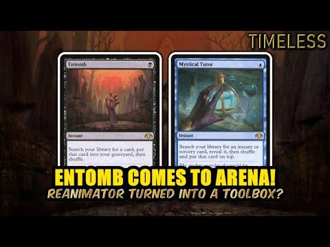 🪦 Entomb + 🔍 Mystical Tutor = INSANE Toolbox Reanimator! | Timeless BO3 | MTG Arena