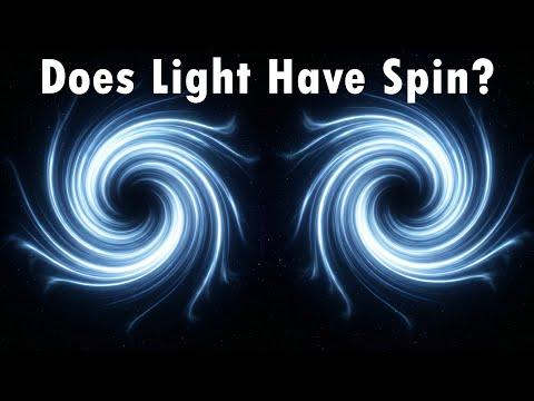 How Does Light Spin Without Spinning?