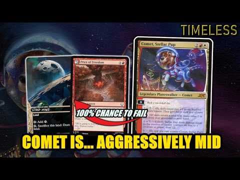 Comet Doing The Right Thing? 100% Chance of Failure | Boros Ponza | Timeless BO3 | MTG Arena