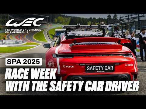 A Race Weekend In The Life of The Safety Car Driver | TotalEnergies 6 Hours of Spa 2025 | FIA WEC