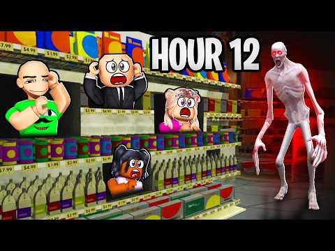 12 HOURS HIDING! (Roblox Funny Moments)