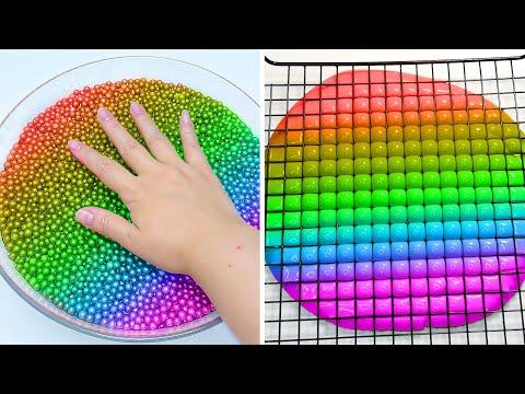 12 Hours Of Oddly Satisfying Slime ASMR - Relaxing When Stressed Or Sleepy