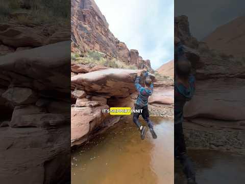 Climber gets humbled in seconds! 🤯  #climbing #shorts