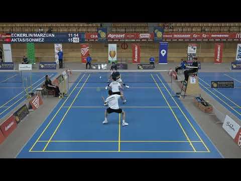 Match point - Eckerlin / Marzuan vs Aktas / Sonmez - MD, SF - Czech Int. Future Series 2025
