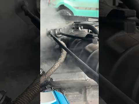 Coolant crisis on the trail