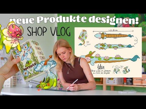 Neuer PLÜSCHI , eigene BLIND BOX und mehr 🌻 produktiver Art Vlog