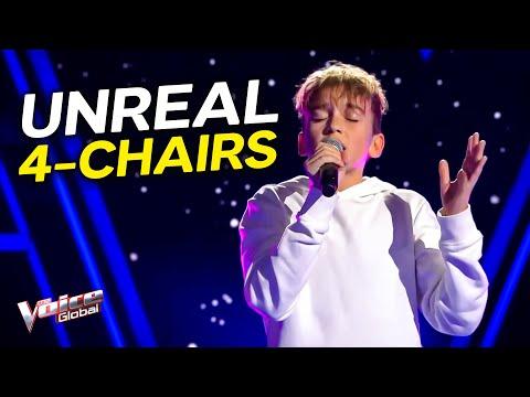 BEST 4-Chair Turns on The Voice Kids!
