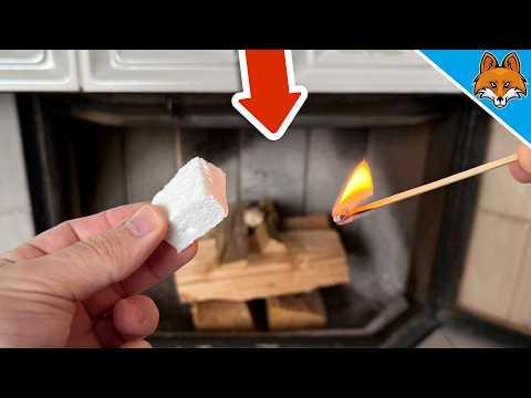 Du hast deinen Kamin immer FALSCH angezündet💥(OHNE es zu wissen)🤯