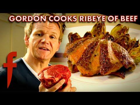 Gordon Ramsay Cooks Ribeye Of Beef & Other Delicious Dishes | The F Word | Gordon Ramsay