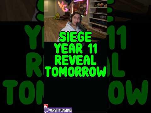 YEAR 11 OF SIEGE REVEAL TOMORROW (SIEGE SCHOOL) #shorts