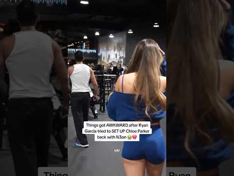 Things got AWKWARD after Ryan Garcia tried to SET UP Chloe Parker back with N3on 😭💔