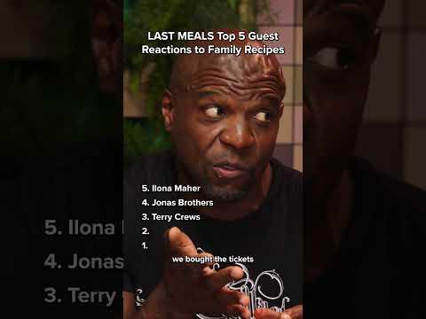 Top 5 Family Recipes on LAST MEALS