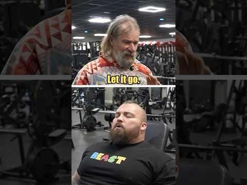 Eddie Hall Tries The Wim Hof Method In The Gym