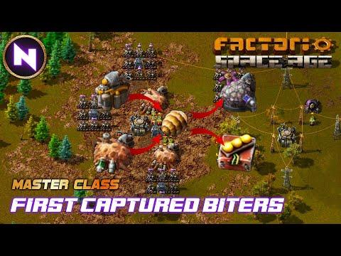 Back to Nauvis: Setting Up Basic Biter Farm ➡️ Biolabs & Modules | Factorio Space Age MASTER CLASS